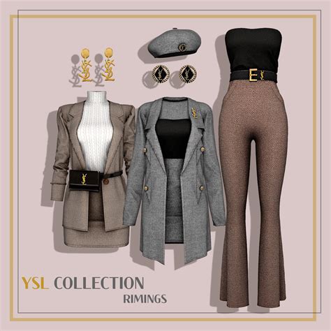 ysl collection|sims 4 rimings ysl collection.